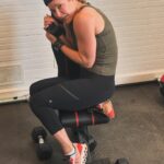 Jill Wagner Instagram - My inner self when @everydaywithshay tells me we are super setting the workout . ( no stopping in between ) Bobby is really a big baby 🤣
