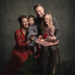 Jill Wagner Instagram - The first and last photo is the real deal ….. all of the others are pure luck . I feel like we all can relate to these family photo pictures. They’re nothing like they seem but they are priceless .