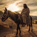 Jill Wagner Instagram - He did not enter Jerusalem riding on the wings of angels , or by men carrying him above the crowd. He simply road on a donkeys back . The king of all kings. What lesson is that for us ?