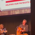Jill Wagner Instagram – Was honored to be a guest at the @pgahope dinner with @vincegillofficial . I fell in love with this song . Thank you @pgahope and Vince for caring about our Military ! Thank you @stacyjane07 and @airbean77 for the invitation .