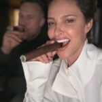Jill Wagner Instagram - Good food , good conversation , first cigar . #DCnights