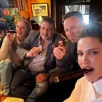 Jill Wagner Instagram - Good food , good conversation , first cigar . #DCnights