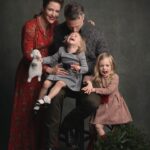 Jill Wagner Instagram - The first and last photo is the real deal ….. all of the others are pure luck . I feel like we all can relate to these family photo pictures. They’re nothing like they seem but they are priceless .