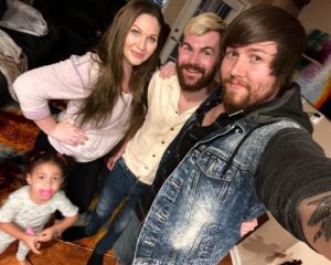Jillian Faye Hall Instagram - My #royalrumble party crew last night!