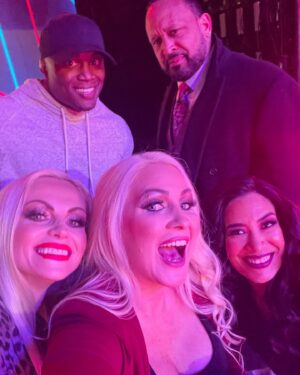 Jillian Faye Hall Instagram - I’m so late on posting the rest of my pics of RR… always good times! #royalrumble2022 #wwe