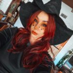 Jillian Rose Reed Instagram - Double double, toil and trouble 💀🖤