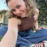 Jillian Shea Spaeder Instagram - sitting in someone’s driveway