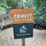 Jillian Shea Spaeder Instagram - crikey! watch your step!