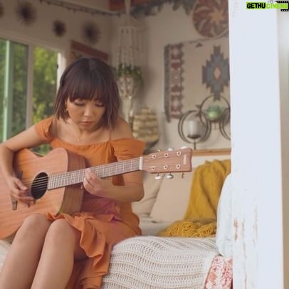 JinJoo Lee Instagram - JinJoo Lee (@jinjoolee ) plays her original song “Idea” on the Yamaha STORIA II acoustic guitar. JinJoo is the guitarist for pop-rock band @dnce and is based out of Los Angeles, CA. Golden hour in the hills of Los Angeles is the perfect setting for a creative session with the Yamaha STORIA II guitar. Its vibrant, warm tones and beachy color palette of mahogany, abalone and ultramarine were part of JinJoo’s inspiration as she created this dynamic original solo piece. Click the link in the bio to learn more. www.yamaha.com/2/storia/ #yamahaguitars #jinjoolee #dnce #yamahastoria #storia #guitar #guitars #guitarist #guitarplayer #guitarsofinstagram #acoustic #acousticguitar #yamahamusic #yamaha