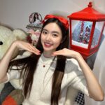 Jin Se-yeon Instagram - 🎄미리메리크리스마쑤🎄 ⠀ ⠀ 크리스마스는 가족과 함께 😉 #어제넘즐거웠움🙈