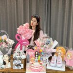 Jin Se-yeon Instagram - ⠀ 😭🎉 ⠀ 올해도 많은 축하를 받을 수 있어서 너무 감사하고 행복해요🌷 ⠀ 진짜루 .. 나 감덩 .. 🥹🫶
