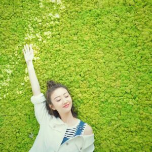 Jing Tian Instagram - #spring 🍀