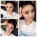 Jing Tian Instagram – Hair and makeup! ‪#‎beauty ‪#‎glam #selfie #weekend