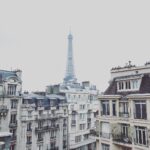 Jing Tian Instagram – A room with a view #tbt #paris