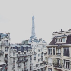 Jing Tian Instagram - A room with a view #tbt #paris
