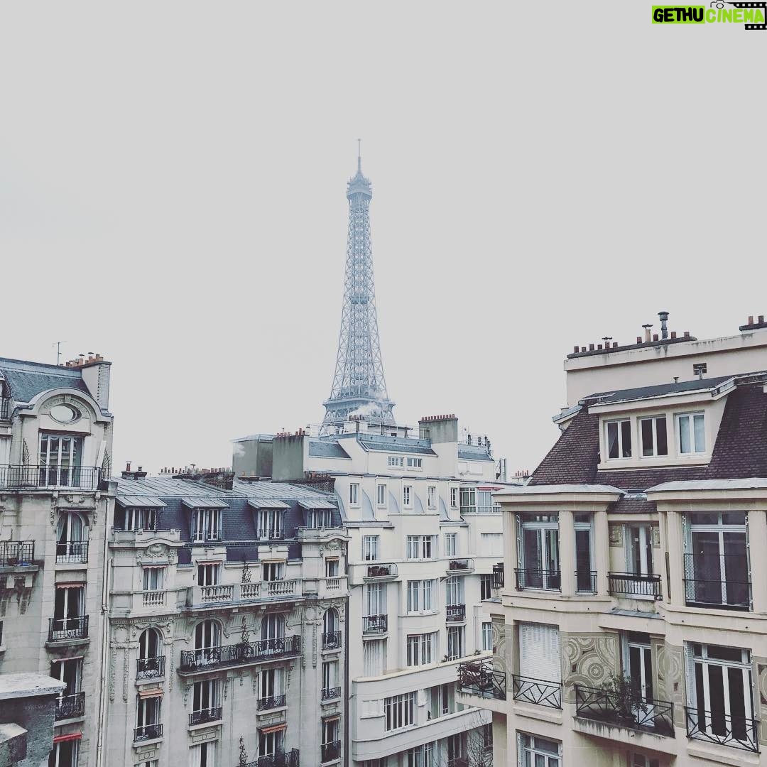 Jing Tian - 15.4K Likes - A room with a view #tbt #paris