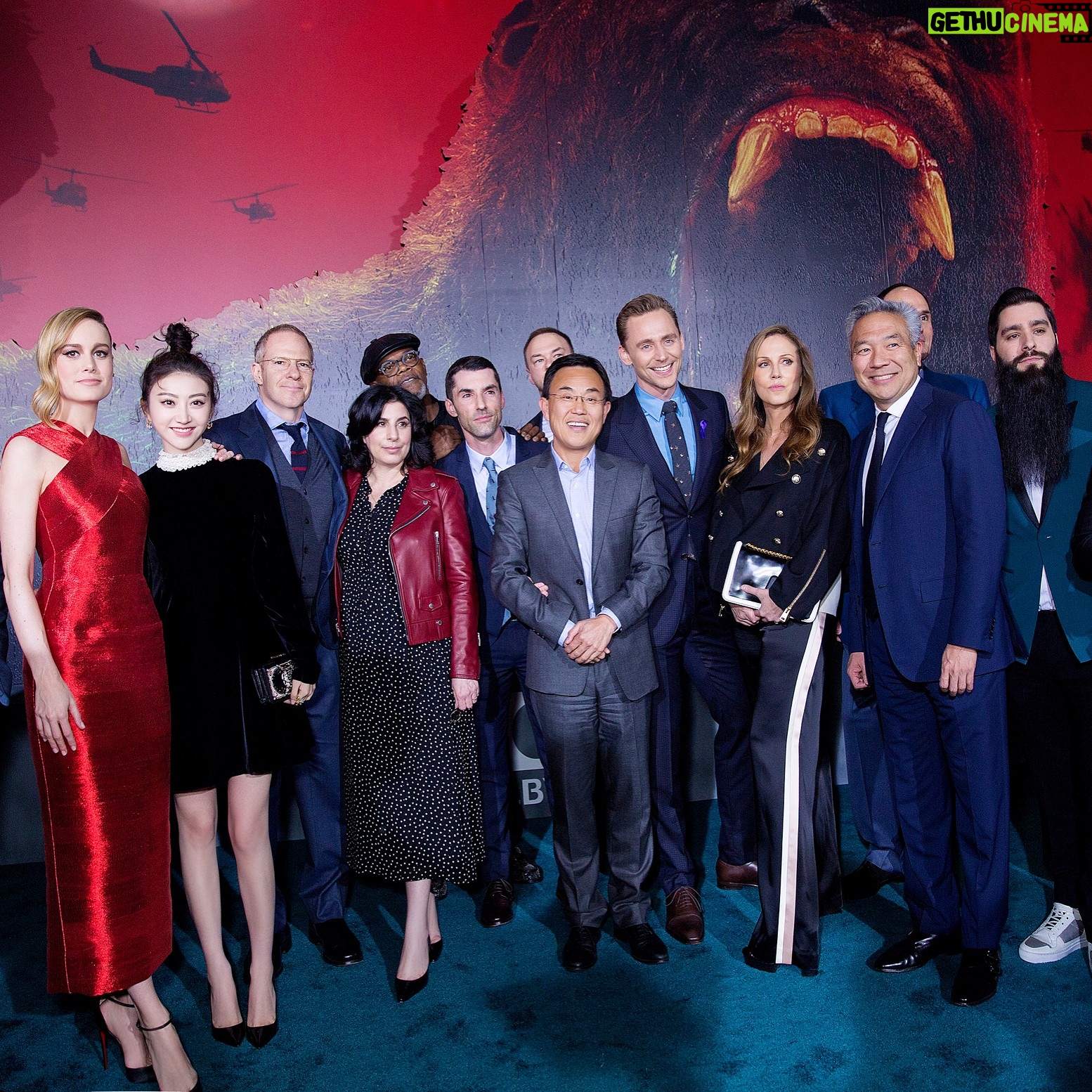 Jing Tian - 15.9K Likes - #kongskullisland premiere in L.A. Such an honor to be part of this fantastic Movie.❤️ @kongskullislandmovie