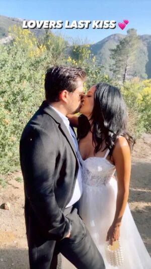 Jo De La Rosa Instagram - “The last single girl kiss” ❤️ #becomingmrsgray 
.
.
.
.
.
.
.

#styleglamglow  #gettinghitched #marriedlife💍 #marriedlife #kissthegirl #marriedtomybestfriend #weddingreel #weddingvlog #weddingplanningtime #2022wedding #2022bride #2022brides #2022weddings #weddingreels #thatsdarling #youtuberlife #isaidyes💍 #bridetobe #bridetobe2022 #isaidyes #wifetobe #wifetobe💍 #millenialstyle #darlingdaily #wifeoftheparty #cornersofmyworld #2022wedding #preciousmoments #soblessed