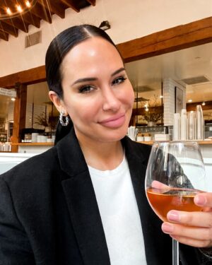Jo De La Rosa Instagram - She’s in her orange wine era 🍊