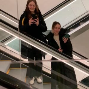 Jo Ellen Pellman Instagram - 2 years of loving bryde 💘

my lil world turned upside down exactly 730 days ago on our first date to cowgirl, and I haven’t stopped smiling (or biting your hat or kissing your cheek) since 😇

love you to the moon and back and then some @brydieoconnor