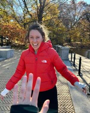 Jo Ellen Pellman Instagram - forever yes to my forever girl ❤️‍🔥

if you saw any lesbians crying in prospect park today, that was us!!