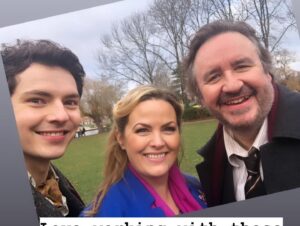 Jo Joyner Instagram - I think it’s clear to see from all these photos just how much fun we have making this show. Shakespeare & Hathaway starts today on @bbcone 2.15pm.  I’m so proud to be part of Frank, Luella & Sebastian’s world. After a year off due to the pandemic we couldn’t wait to get together again. This years shoot was as creative, fun and quirky as ever. We’ve got fantastic guests for you in every episode, beautiful countryside, fabulous houses and Keeler’s moustache. What more could you want! X