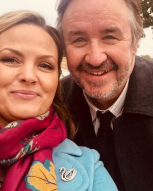 Jo Joyner Instagram - That’s a wrap on series 4 of Shakespeare & Hathaway for @bbc A job I love and cherish with the best of people. Wish I could always work with the gorgeous @benjaminbentone - we share the same funny bone, the special human that is Patch Walsh-McBride and the fantastic crew, not least of all the talent that is @mattsimpsonmakeup We hope you enjoy watching it as much as we enjoyed making it. Over and out xx