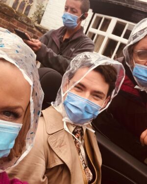 Jo Joyner Instagram - That’s a wrap on series 4 of Shakespeare & Hathaway for @bbc A job I love and cherish with the best of people. Wish I could always work with the gorgeous @benjaminbentone - we share the same funny bone, the special human that is Patch Walsh-McBride and the fantastic crew, not least of all the talent that is @mattsimpsonmakeup We hope you enjoy watching it as much as we enjoyed making it. Over and out xx
