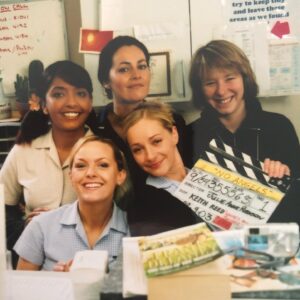 Jo Joyner Instagram - Just found some old photo albums. This collection was made as a gift from the gorgeous @scaramangan Being part of this show was one of the best, most special experiences of my life.  Great scripts, characters, stories and a female flavour ahead of its time. We had many brilliant directors, not least of all our founder @minkiespiro , great female soul music running throughout. @channel4 doing what they do best, not shying away from the controversial or the comedy to be found in life’s struggles. #NoAngels will forever be in my heart ❤️