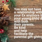 Jo Frost Instagram – This behaviour continues to surprise me with the amount of disregard parents have for the relationship their children have with the other parent.
Yes they are YOUR EX…however, not your child.
Be mature, step up, lead by example, yeah sure maybe 1 less pressie on your Santa list, but there comes a time when a young tweenager wants to reciprocate the gesture and spirit through a small token themselves. Remember it’s NOT about you but them.
Tip: You can cap the amount if helpful, then have them look and choose, in novelty areas.
You can buy ingredients for them to spend time making or baking something special.
You can help them if they are older and have even saved their own money, going with them shopping.
Do this not just for Xmas but birthday and mother’s father’s day too. 🎄

Please share other ideas 💡 or maybe what you do. What’s your thoughts? 

#helpingfamiliesshine💫