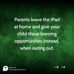Jo Frost Instagram - Magic happens when we stop being too overly dependent. 🍽 

For more parental advice check out Jofrost.com 
#HelpingFamiliesShine💫