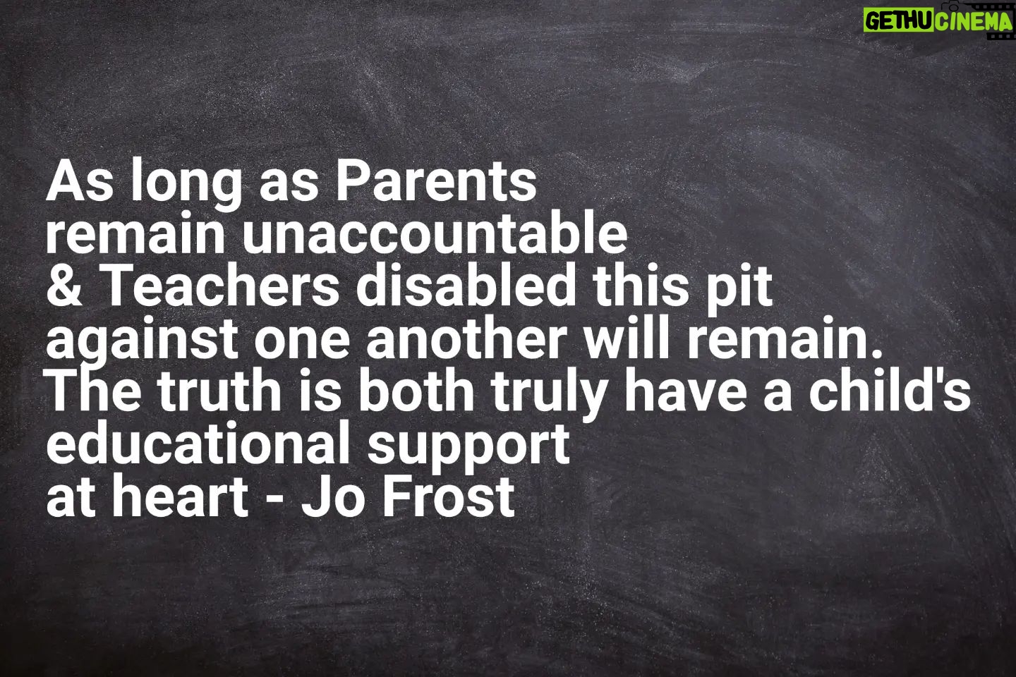 Jo Frost Instagram - It's an uncomfortable truth, Parents are defensive with teachers, but is it really against them or is it a projection of the frustration you feel with the lack of support given from the school system? Teachers are leaving in horrific numbers because they are dedicated professionals whom have been subjected to behaviour that should not be tolerated but taught otherwise by responsible parents,from manners & respect to using cutlery to bathroom habits and all sorts. This pit against one another does the child no good when really if parents did their job and Teachers held unions to fight for their school system to support the needs, not wants,but needs would we not be in a different place...would we feel different. Teachers are now the forgotten heros since covid. They were one minute being praised and now attacked. Parents perhaps if you were open to hearing,you'd feel less alone. Governments WAKE UP our children and teachers need the funding and training to facilitate! Look what's happening. Parents, Teachers and others reading, I ask you to come together civil to share your thoughts please Jo x #helpingfamiliesshine💫