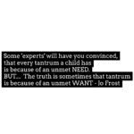 Jo Frost Instagram – And when they want…well you know what that looks like and feels like,especially out in public where everyone’s got a front row vip ticket!😳🤪
Look the point of this post is for you parents to trust your gut,you know your child and sometimes that full sentence of the word ‘ No’ has to come into play. It’s our job to discern the difference between both. It’s not your job to enable. [ so easy to do]
So enough of the guilt tripping yourself, you know what you give and how deep you love. 
Stay sharp,listen to what resonates because there’s a alot of confusing information out there on parenting with no real worldly wisdom. 🤍 Jo xx
#HelpingFamiliesShine💫