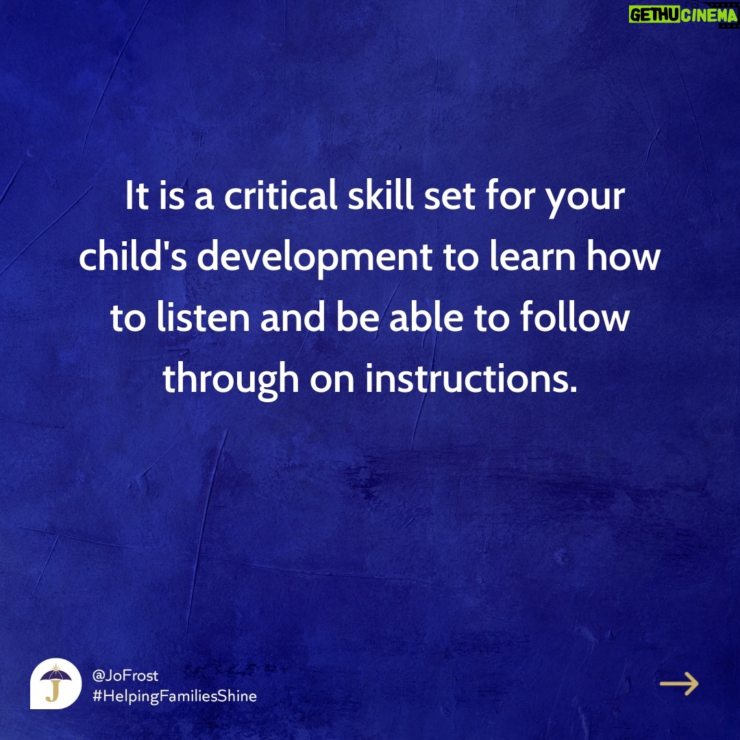 Jo Frost Instagram - It's amazing how we can get so lazy very quickly with language and fall into easy habits, this post is to help parents with awareness so, the next time your child tells you no, you can think about what you can say instead. Would love to hear your sentences too to help other parents reading ! Jo xx #HelpingFamiliesShine 💫