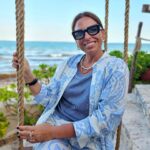 Joana Cruz Instagram - Muchas gracias e até uma próxima que esta já deixa saudades 💙🤍 Água do mar a 28° e uma escapada destas de 2 em 2 meses devia ser prescrição médica obrigatória🤤 Fica a sugestão para chefias, governantes e plano de SNS🤣 Hasta la vista México! ⚜️⚜️⚜️⚜️ #mexico #tulum #vacation
