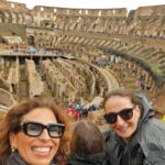 Joana Cruz Instagram - Em Roma, sê romano e, claramente, que quis ser logo tudo de uma vez num só dia na parte gastronómica, sobretudo 🙄 🤌 Valha-nos a contagem de passos diários para tirar o peso da culpa das coxas🫣 〽️ 〽️ 〽️ #roma #colloseo🇮🇹 #colloseumrome🇮🇹 #coliseu #coliseum #tonarello #carbonara #pannacotta🍮 #tiramisu #gelato #panthéon #trastevere #aperolspritz #tibre #coffee