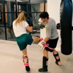 Joana Machado Madeira Instagram - A @knockoutproject foi das melhores coisas que me aconteceu ❤️ em preparação para o meu primeiro combate! Que nervos! O meu mestre @diogovazrocha não desistas de mim 😘
