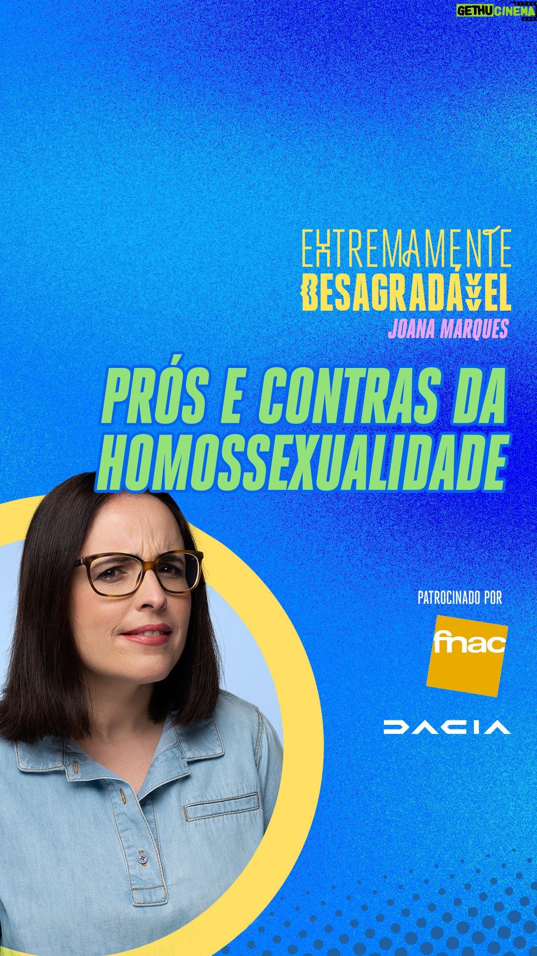 Joana Marques Instagram - Joana Marques traz-nos um debate interessantíssimo, que gira em torno da questão: "proibir a homossexualidade: sim ou não?". Não perca o Extremamente Desagradável de segunda a sexta às 8h15 na Renascença ou a qualquer hora em podcast, no YouTube e em rr.pt @fnacportugal @dacia_portugal #fnacportugal #daciaportugal #AsTrêsdaManhã #ExtremamenteDesagradável #Renascença