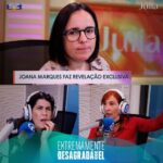 Joana Marques Instagram - Joana Marques faz revelações exclusivas... depois de receber uma mensagem de um senhor austríaco. O que terá acontecido? Saiba tudo! #ExtremamenteDesagradável #AsTrêsDaManhã #Renascença