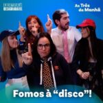 Joana Marques Instagram - Seguimos o conselho do Professor Doutor Filósofo Anticomunista e fomos à "disco" com gravata OU chapéu. Mas há quem não tenha entendido bem o conceito... Não é, @joanamarquespic? #Disco #ExtremamenteDesagradável #AsTrêsDaManhã #Renascença