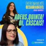 Joana Marques Instagram - Joana Marques fala-nos da sua (ex) concorrente preferida de "Era uma vez na quinta". Não perca o Extremamente Desagradável de segunda a sexta às 8h15 na Renascença ou a qualquer hora em podcast, no YouTube e em rr.pt @joanamarquespic @ineslopesgoncalves @paginadaanagalvao @solverde.pt #AsTrêsdaManhã #ExtremamenteDesagradável #Renascença