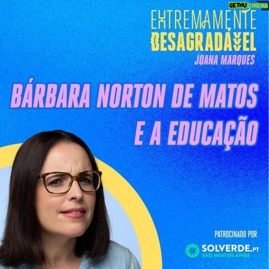 Joana Marques Instagram - Joana Marques apresenta-nos novos limites do humor, segundo Wuant e Bárbara Norton de Matos. Não perca o Extremamente Desagradável de segunda a sexta às 8h15 na Renascença ou a qualquer hora em podcast, no YouTube e em rr.pt @joanamarquespic @ineslopesgoncalves @paginadaanagalvao @solverde.pt #AsTrêsdaManhã #ExtremamenteDesagradável #Renascença
