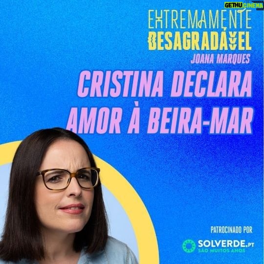 Joana Marques Instagram - Joana Marques apresenta-nos Beiramar, o novo amor de Cristina Ferreira. Não perca o Extremamente Desagradável de segunda a sexta às 8h15 na Renascença ou a qualquer hora em podcast, no YouTube e em rr.pt @joanamarquespic @ineslopesgoncalves @paginadaanagalvao @solverde.pt #AsTrêsdaManhã #ExtremamenteDesagradável #Renascença