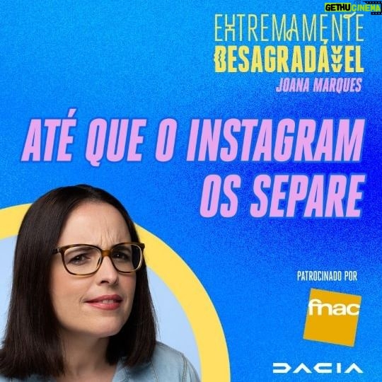 Joana Marques Instagram - Joana Marques apresenta-nos o (ex) casal Larissa e Hugo. Não perca o Extremamente Desagradável de segunda a sexta às 8h15 na Renascença ou a qualquer hora em podcast, no YouTube e em rr.pt @fnacportugal @dacia_portugal #fnacportugal #daciaportugal #AsTrêsdaManhã #ExtremamenteDesagradável #Renascença