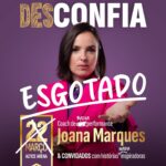 Joana Marques Instagram - Há pessoas com bilhetes para dia 22 que querem trocar para dia 23, há pessoas que têm para 23 mas afinal têm uma consulta e preferem 22, há quem não tenha para dia nenhum e deseje adquirir, há quem tenha e pretenda desfazer-se deles. Entendam-se aqui nos comentários e sejam felizes… até chegar o dia e perceberem que não valia a pena este trabalho todo.