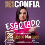Joana Marques Instagram - Há pessoas com bilhetes para dia 22 que querem trocar para dia 23, há pessoas que têm para 23 mas afinal têm uma consulta e preferem 22, há quem não tenha para dia nenhum e deseje adquirir, há quem tenha e pretenda desfazer-se deles. Entendam-se aqui nos comentários e sejam felizes… até chegar o dia e perceberem que não valia a pena este trabalho todo.