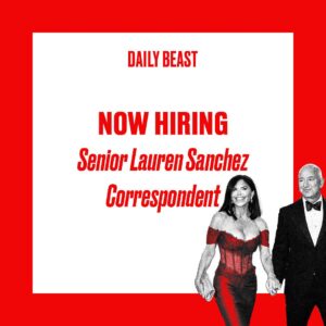 Joanna Coles Instagram - Disappointed my favorite restaurateur Keith McNally has gone after Lauren Sanchez. No one since Brooke Astor has dominated the American social landscape faster than Ms Sanchez with her aviation skills, philanthropy and fabulosity. In my first move as Chief Content Officer at the Daily Beast I am appointing a Senior #LaurenSanchez Correspondent. Pls send applications to editorial@thedailybeast.com