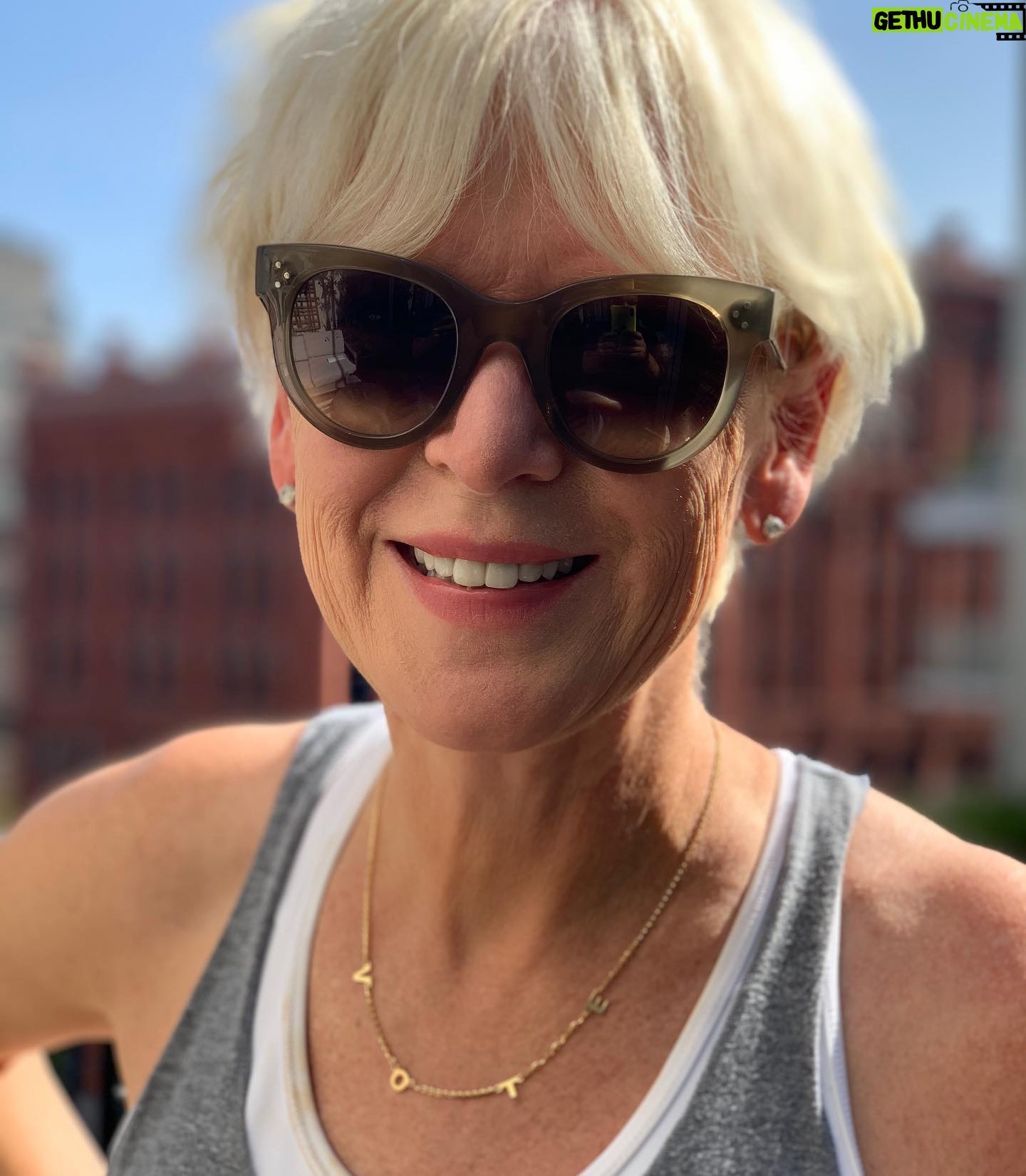 Joanna Coles - 1.3K Likes - Yes I know @michelleobama wore hers first but I am wearing my VOTE necklace for National Voter Registration Day. As an immigrant to the US, one of my favorite days was becoming an American citizen. We cannot take our freedoms for granted. It’s much easier to burn something down than to rebuild it. And women fought and died for our right to vote - so let’s use it. Necklace by @milkmoney.co. If you haven’t yet head over to the link in my bio to register to vote!