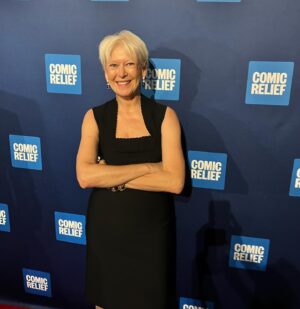 Joanna Coles Instagram - Catching up with old friends at #ComicRelief #mikefarah head of @funnyordie #RichardCurtis, #JohnOliver and #MeloraHardin. Comedy brings us together and @comicreliefus has raised more than 1.6billion to help alleviate poverty. Truly effective altruism. @lastweektonight @meloradhardin @mike_farah #rednoseday #comicreliefgala