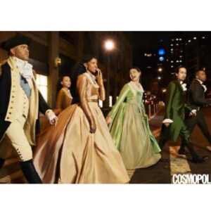 Joanna Coles Instagram - In honor of @hamiltonmusical coming to Disney plus today I wanted to share this clip of the original Hamilton Cast quite literally stopping traffic in downtown Manhattan during a @cosmopolitan photo shoot. This was right before Hamilton opened on Broadway and after a performance at the @publictheaterny. We took the cast on the #MTA subway and it was so much fun watching them with other New Yorkers and do aerobatics on the bars of the train. Very excited to tune in with the rest of you and watch this masterpiece this Fourth of July weekend!